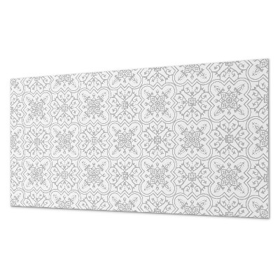 Dekoracný panel na stenu Kvetinový vzor s ornamentami