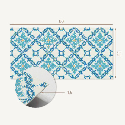 Samolepiaci obkladový panel Vzor v štýle Arabesque