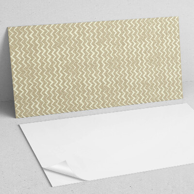 Samolepiaci obkladový panel Cikcak na pozadí textúry