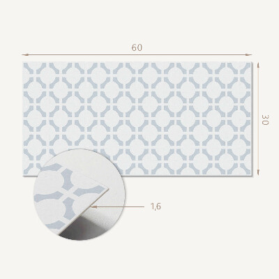 Dekoracný panel na stenu Geometrický vzor s oválmi