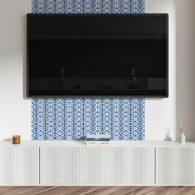 Dekoracný panel na stenu Geometrický kvetinový vzor