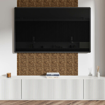 Samolepiaci obkladový panel Vzor dosky rybej kosti