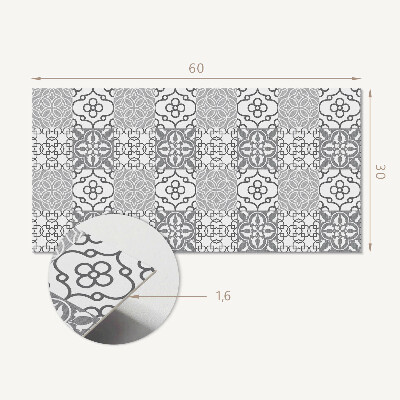 Samolepiaci obkladový panel Geometrické vzory v rozložení
