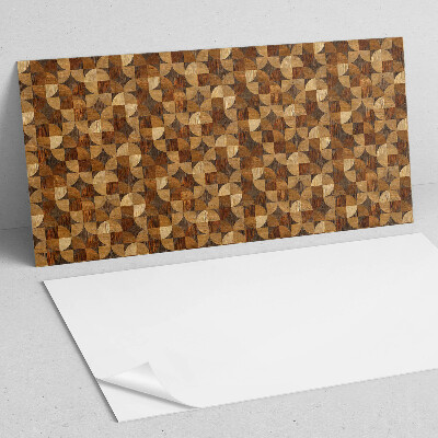 Vinylový obklad stien Geometrický vzor dreva