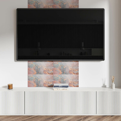 Dekoracný panel na stenu Abstraktný živicový vzor