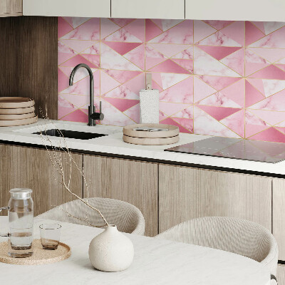Samolepiaci obkladový panel Geometrické vzory s guličkami