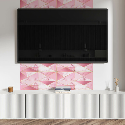 Samolepiaci obkladový panel Geometrické vzory s guličkami