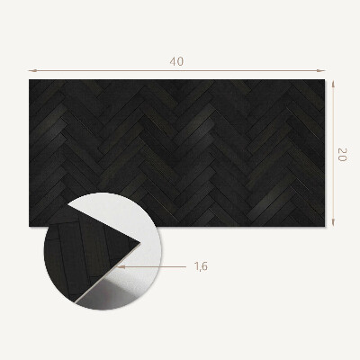 Vinylový obklad stien Parketový vzor rybej kosti