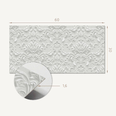 Dekoracný panel na stenu Elegantný reliéfny vzor