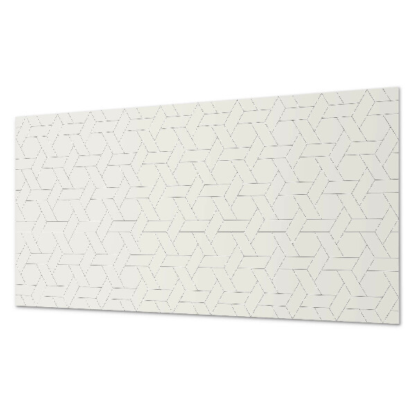 Samolepiaci obkladový panel Geometrický šesťhranný vzor