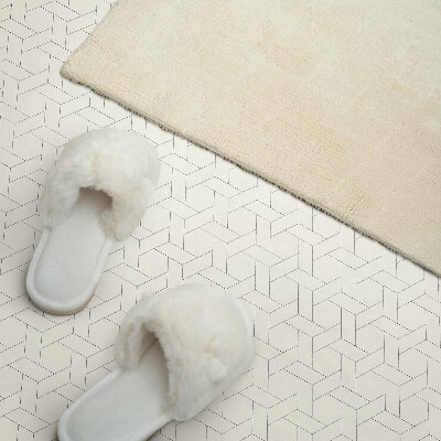 Samolepiaci obkladový panel Geometrický šesťhranný vzor