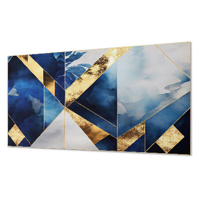 Samolepiaci obkladový panel Geometria v odtieňoch
