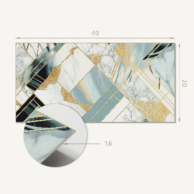 Vinylový obklad stien Geometria mramorových vzorov