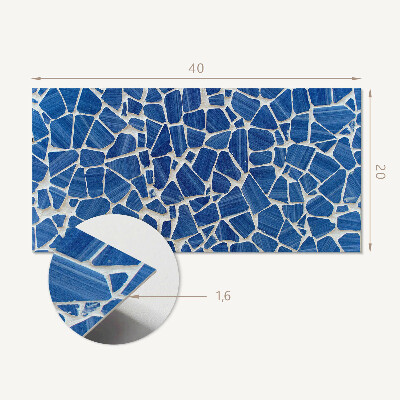 Vinylový obklad stien Mozaika z fragmentov