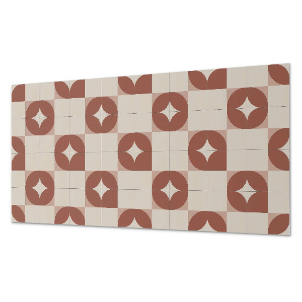 Samolepiaci obkladový panel Geometrický vzor s kruhmi