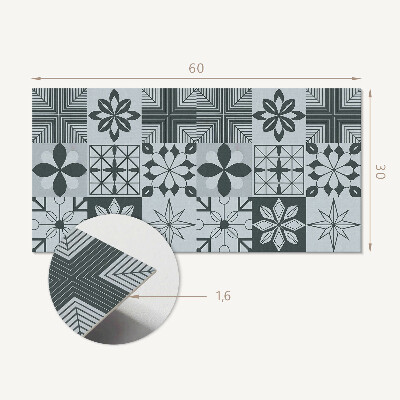 Vinylový obklad stien Geometrické vzory v mozaike