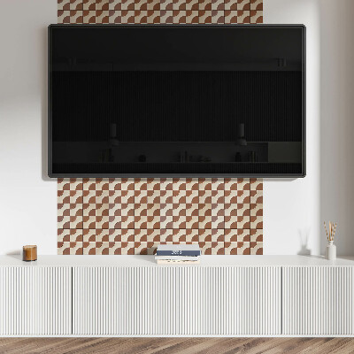 Dekoracný panel na stenu Dlaždice s geometrickým vzorom