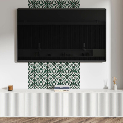 Samolepiaci obkladový panel Rastlinný vzor s ornamentami