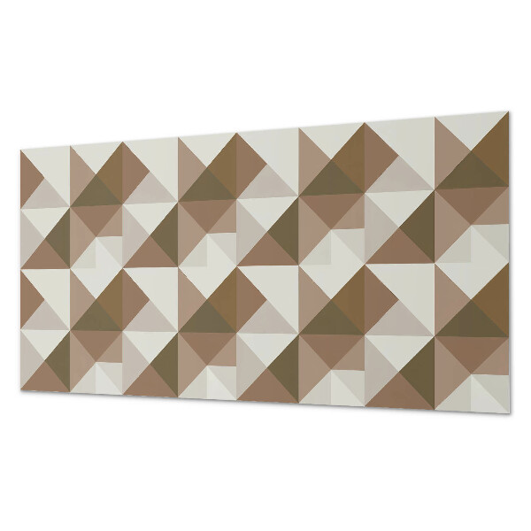 Dekoracný panel na stenu Geometria v trojuholníkoch