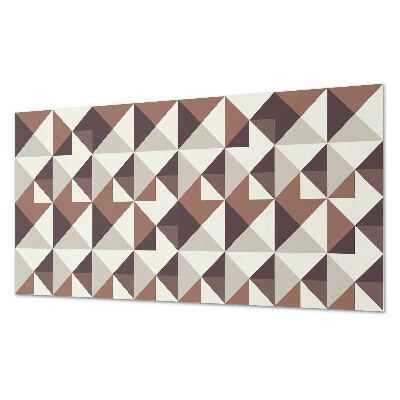 Samolepiaci obkladový panel Geometrický vzor s trojuholníkmi