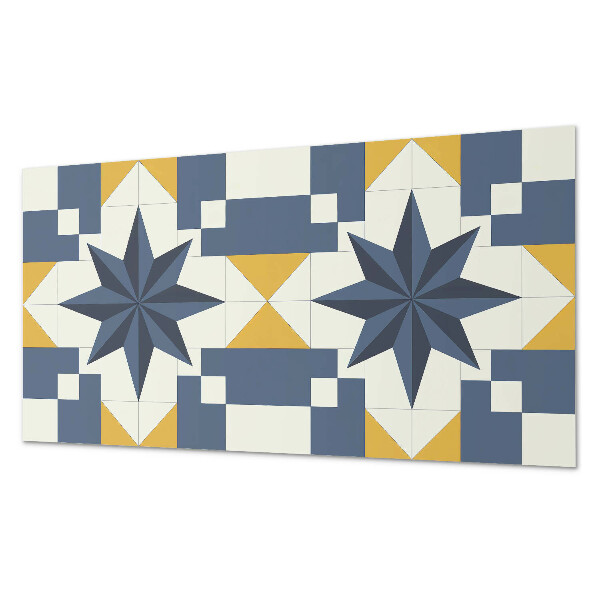 Samolepiaci obkladový panel Geometrický vzor hviezdy
