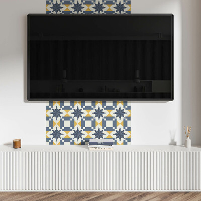 Samolepiaci obkladový panel Geometrický vzor hviezdy