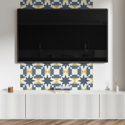 Samolepiaci obkladový panel Geometrický vzor hviezdy