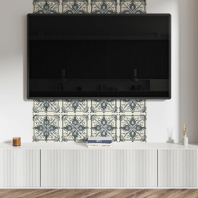 Dekoracný panel na stenu Kvetinový vzor s ornamentami