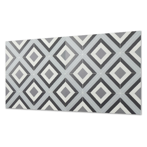 Dekoracný panel na stenu Geometrický kosoštvorcový vzor