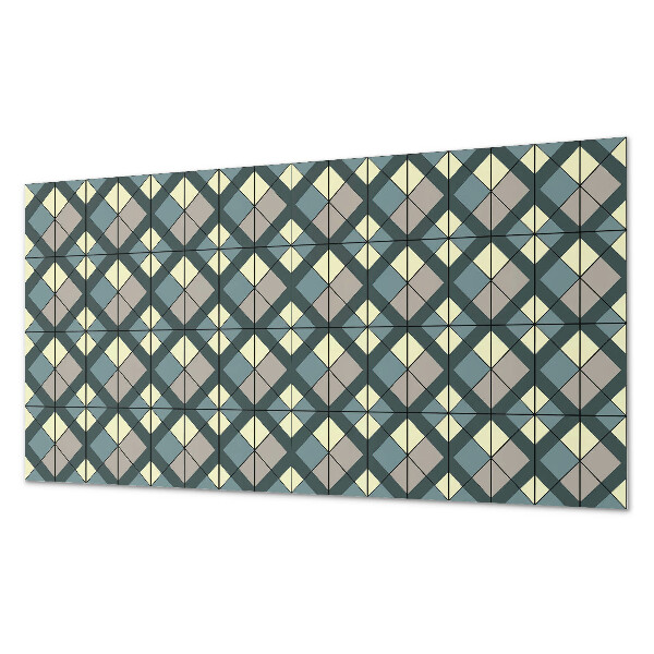 Vinylový obklad stien Geometrický kockovaný vzor