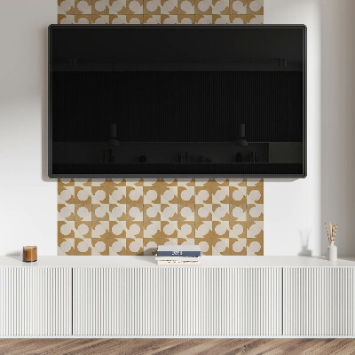 Dekoracný panel na stenu Geometrické kruhy a oblúky