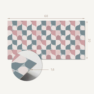 Dekoracný panel na stenu Abstraktný geometrický vzor