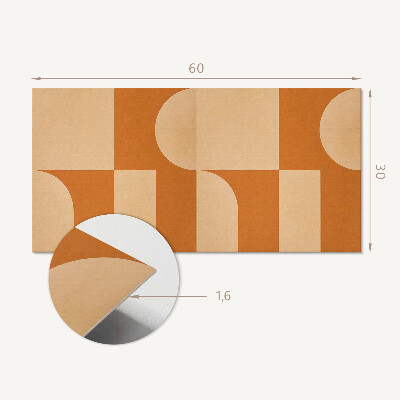 Dekoracný panel na stenu Abstraktný geometrický vzor