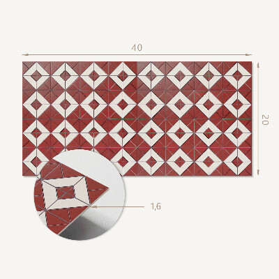 Dekoracný panel na stenu Geometrické vzory v rozložení