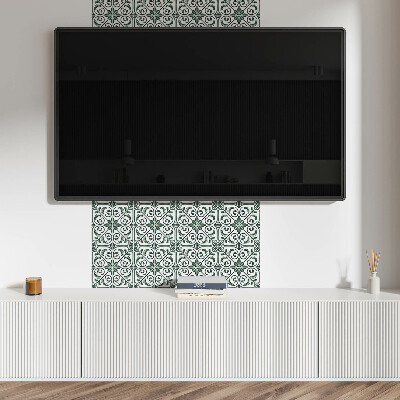 Samolepiaci obkladový panel Rastlinný vzor s ornamentami