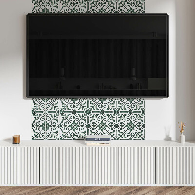Samolepiaci obkladový panel Rastlinný vzor s ornamentami