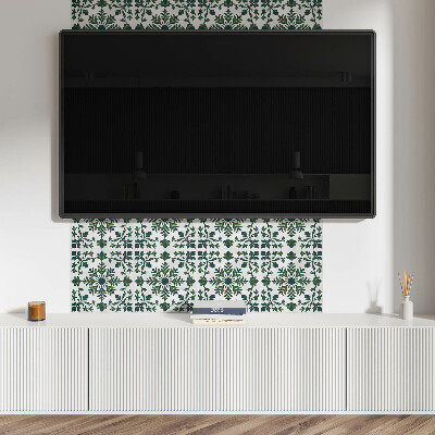 Dekoracný panel na stenu Rastlinný vzor s ornamentami