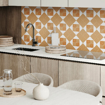 Samolepiaci obkladový panel Geometria v odtieňoch