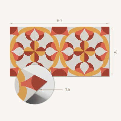 Vinylový obklad stien Abstraktný geometrický vzor