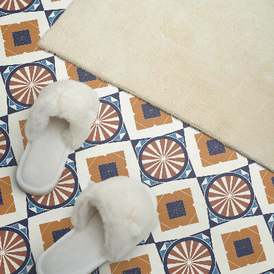 Vinylový obklad stien Geometrický vzor s kruhmi