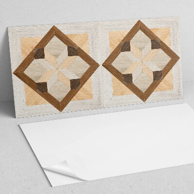 Samolepiaci obkladový panel Geometrický vzor vo štvorci