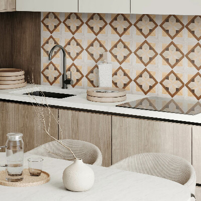 Samolepiaci obkladový panel Geometrický vzor vo štvorci