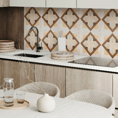 Samolepiaci obkladový panel Geometrický vzor vo štvorci
