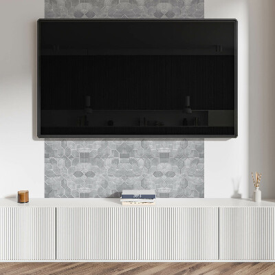 Samolepiaci obkladový panel Šesťhranný vzor v mozaike