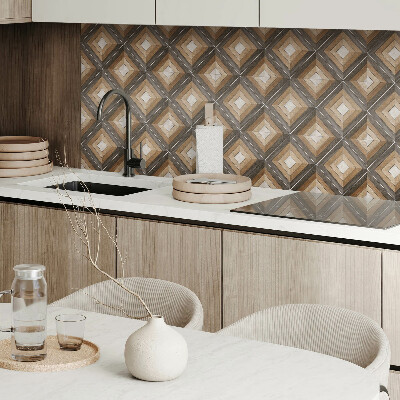Samolepiaci obkladový panel Geometrický diamantový vzor