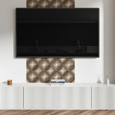 Samolepiaci obkladový panel Geometrický diamantový vzor