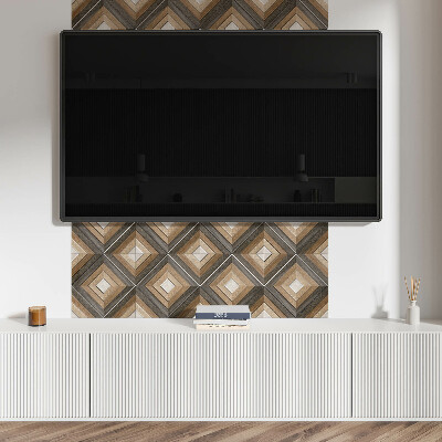 Samolepiaci obkladový panel Geometrický diamantový vzor