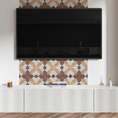 Dekoracný panel na stenu Geometrický vzor s motívom