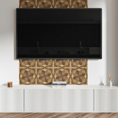 Dekoracný panel na stenu Viacvrstvový geometrický vzor