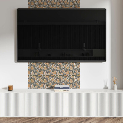 Dekoracný panel na stenu Vzor kamennej mozaiky